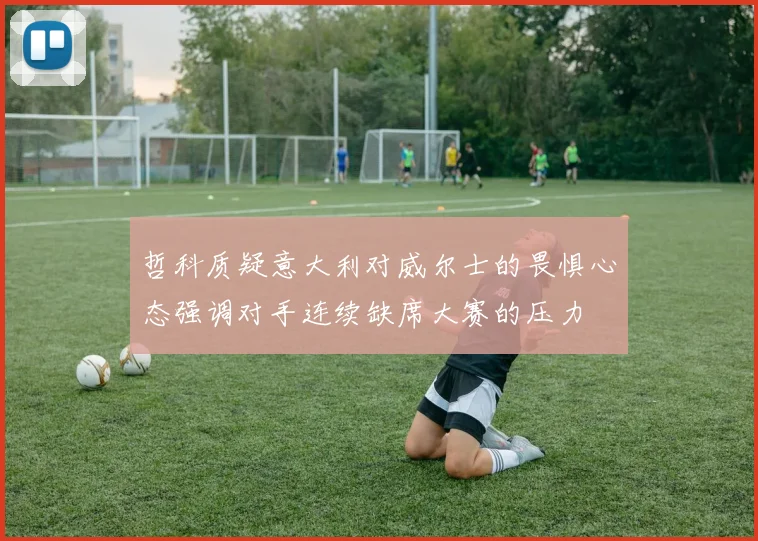 哲科质疑意大利对威尔士的畏惧心态强调对手连续缺席大赛的压力